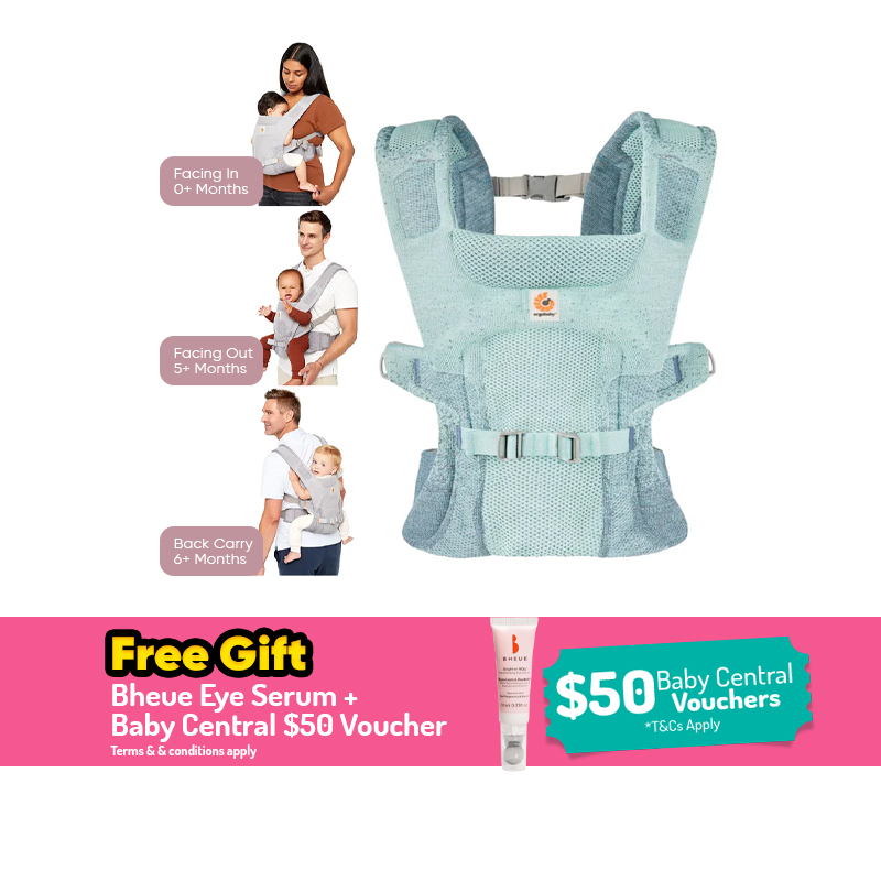 Ergobaby Aerloom Baby Carrier + FREE GIFT